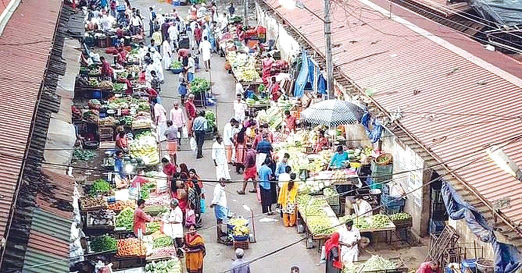 விதவைகளால் நிர்வகிக்கப்படும் மார்க்கெட்...