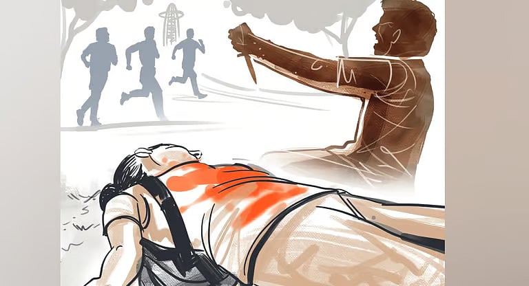 ஹோட்டலில் நடந்த கத்திக்குத்தில் இளைஞரும், பெண்ணும் காயம்