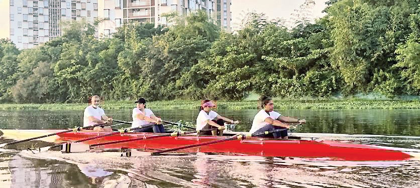 சென்னையில் படகு போட்டிகள்....