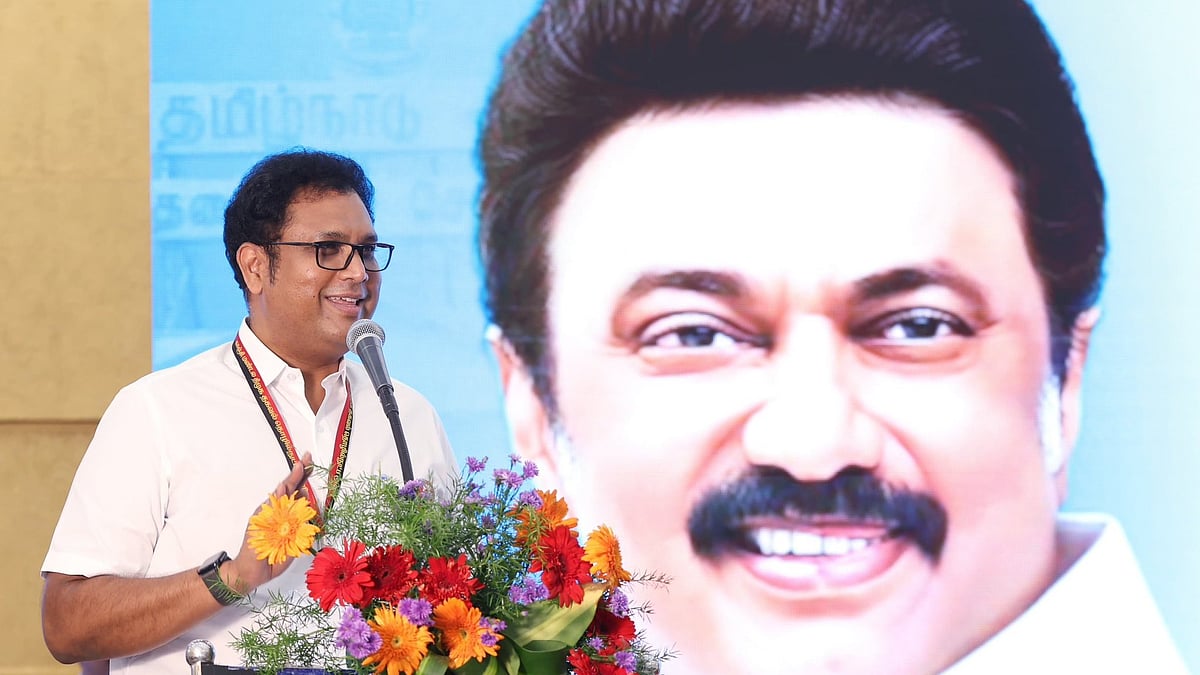 மின்னணு பொருள்கள் ஏற்றுமதியில் முதன்மை மாநிலம் தமிழகம்: அமைச்சா் டி.ஆா்.பி. ராஜா