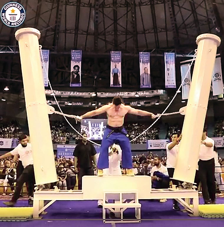 'இந்தியாவின் இரும்பு  மனிதன்' நிகழ்த்திய சாதனை...