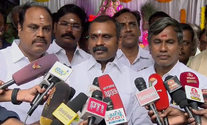 தமிழகத்துக்கு அம்ருத் ரயில்:
எல்.முருகன் வரவேற்பு