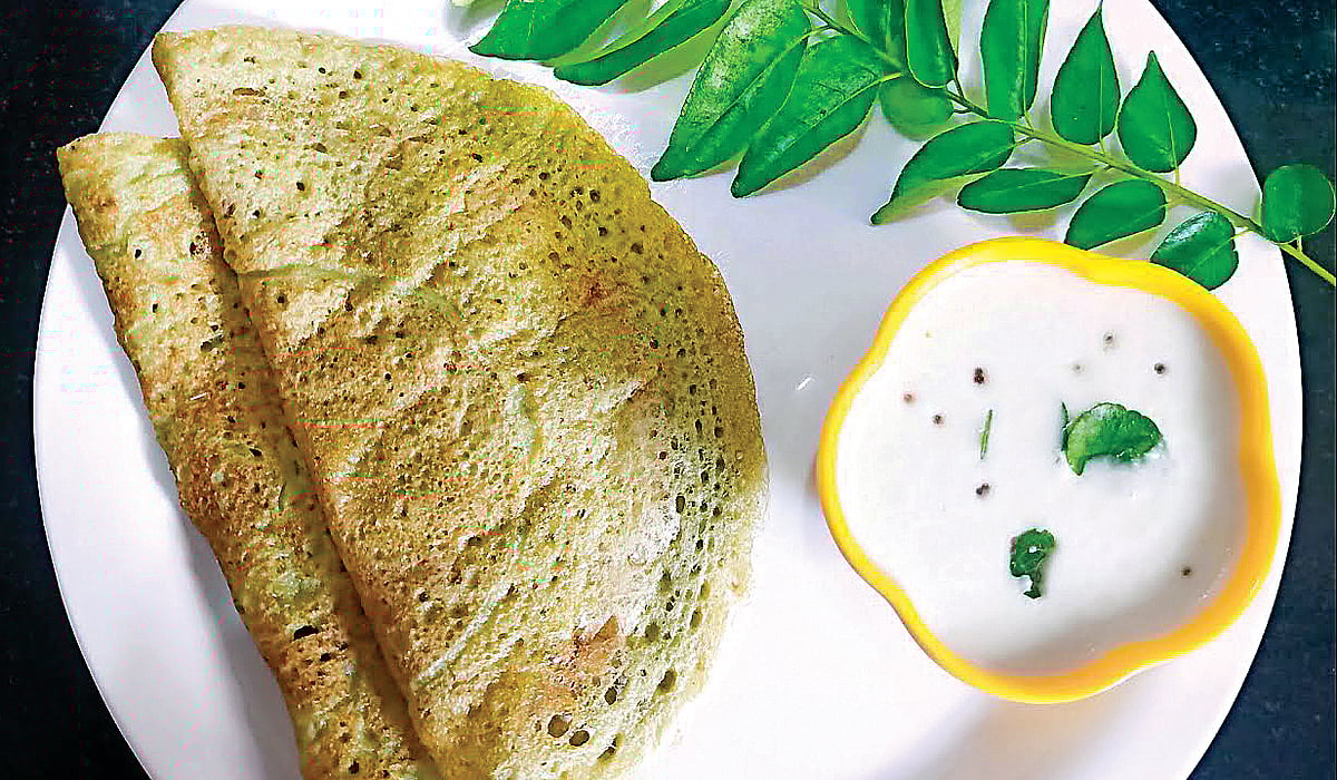 கறிவேப்பிலை தோசை