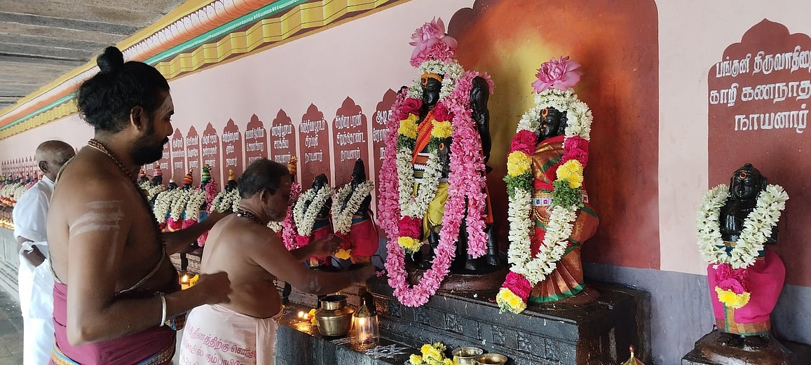 சட்டைநாதா் கோயிலில் சிறப்பு கோ பூஜை