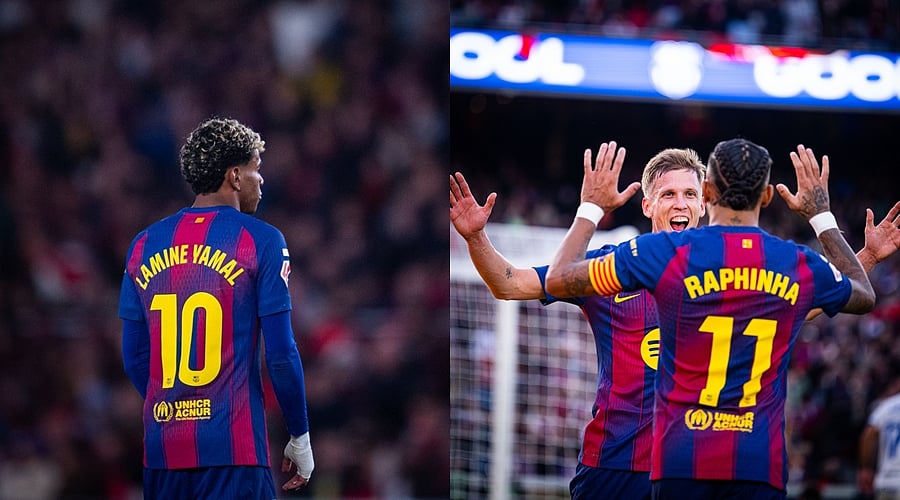 பார்சிலோனா முதலிடத்துக்கு முன்னேற்றம்: ரபீனியா ஆட்ட நாயகன்! 