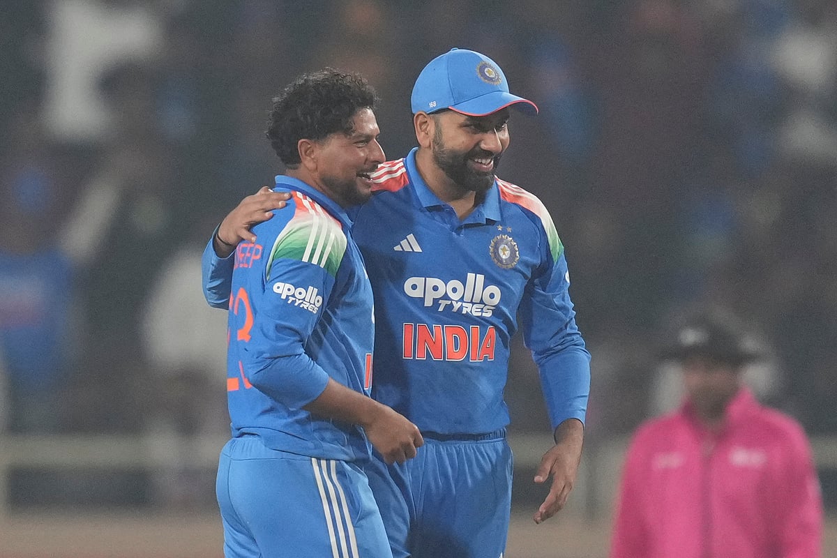 விரைவில் டி20 உலகக் கோப்பை; குல்தீப் யாதவுக்கு ரோஹித் சர்மா கொடுத்த நகைச்சுவையான அறிவுரை!