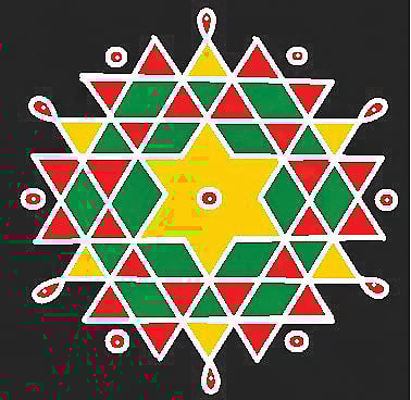 கோலத்தின் மகிமை...