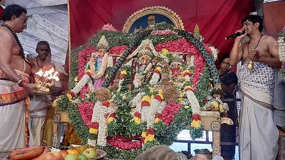 சிவகாசி கோயிலில் 1,008 சங்காபிஷேகம்