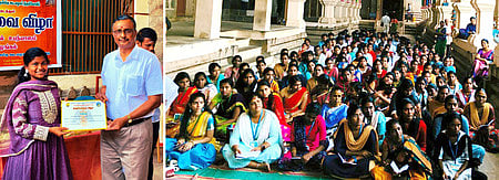 கூடலழகா் பெருமாள் கோயிலில் திருப்பாவை விழா