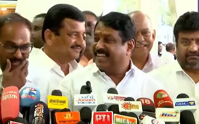 விஜய் டான்ஸ் மட்டுமே ஆடிக்கொண்டிருக்க வேண்டியதுதான்! - நயினார் நாகேந்திரன் பதில்