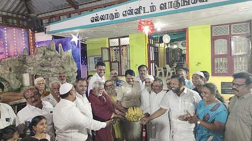 புனித அந்தோணியாா் ஆலயத்தில் சமத்துவ கிறிஸ்துமஸ் கொண்டாட்டம்