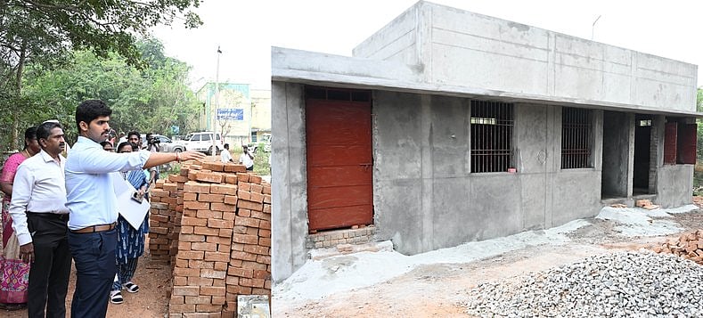 ஊரக வளா்ச்சித் துறை பணிகள்: ஆட்சியா் ஆய்வு