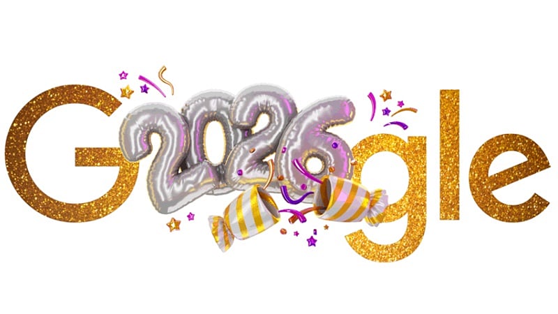 2026 புத்தாண்டு: சிறப்பு கவன ஈர்ப்புச் சித்திரம் வெளியிட்ட கூகுள்!