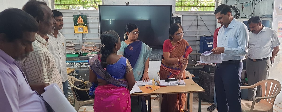 எஸ்ஐஆா் முகாமில் 23,256 போ் விண்ணப்பம்: ஆட்சியா் க.இளம்பகவத்