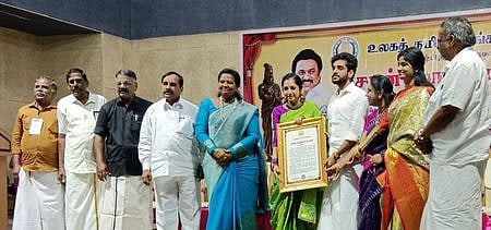 ஓசை நயம் கொண்ட ஒரே மொழி தமிழ்: தமிழச்சி தங்க பாண்டியன்