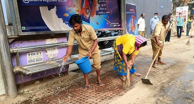 தூய்மைப் பணியாளா்களுக்கு 
உணவு அளிக்கும் திட்டம்! கோவையில் 9-ஆம் தேதி தொடக்கம்!