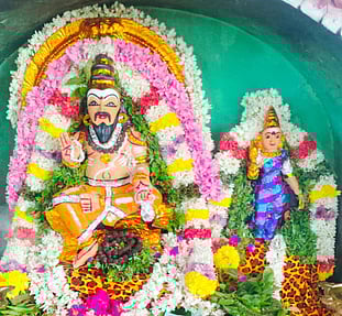 கிளாா் அகத்தீஸ்வரா் கோயிலில் ஆயில்ய பூஜை