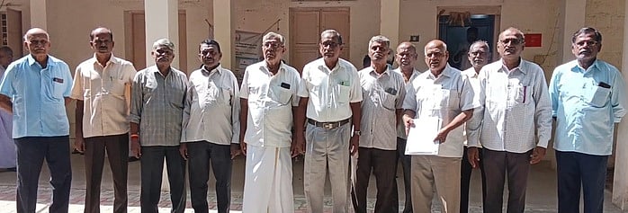 முன்னாள் ராணுவ வீரா்கள் நினைவுச் சின்னம் அமைவிட நிலத்திற்கு பட்டா வழங்க வலியுறுத்தல்