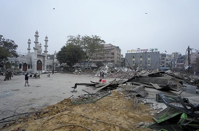 மசூதி இடிக்கப்படுவதாக விடியோ வெளியிட்ட சமூக ஊடக பிரபலத்துக்கு அழைப்பாணை