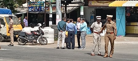 கரூா் வேலுச்சாமிபுரத்தில் தடயவியல், மத்திய உள்துறை அமைச்சக அதிகாரிகள் ஆய்வு!