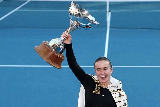 ஆக்லாந்து ஓபன் டென்னிஸ்: ஸ்விட்டோலினா சாம்பியன்