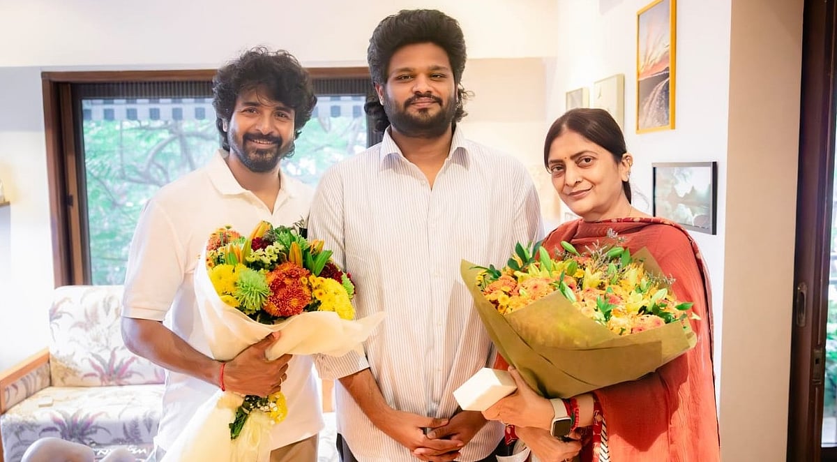 பராசக்தி வெற்றியைக் கொண்டாடிய படக்குழு!