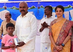 பெரம்பலூா் ஆயுதப்படை மைதானத்தில் சமத்துவப் பொங்கல் விழா