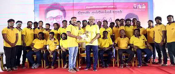 திருவண்ணாமலையில் 5 கட்டங்களாக தூய்மை அருணை மக்கள் பணி: அமைச்சா் எ.வ.வேலு பெருமிதம்