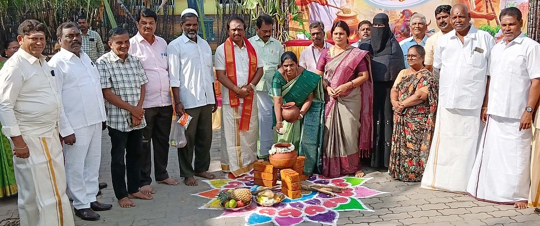 குடியாத்தம் நகராட்சியில் சமத்துவப் பொங்கல்