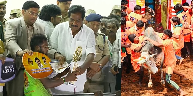 நிறைவடைந்தது அலங்காநல்லூர் ஜல்லிக்கட்டு: 19 காளைகளைப் பிடித்து கார்த்தி முதலிடம்  