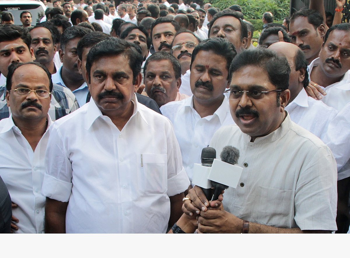 அதிமுக, இபிஎஸ் பெயரைக் கூற மறுத்த டிடிவி தினகரன்! ஆனால்...