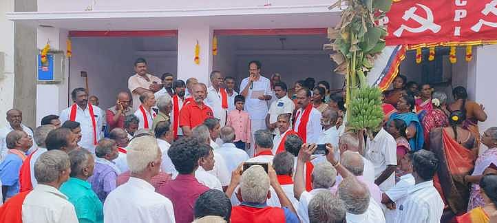 சிவகிரியில் இந்திய கம்யூனிஸ்ட் அலுவலகம் திறப்பு