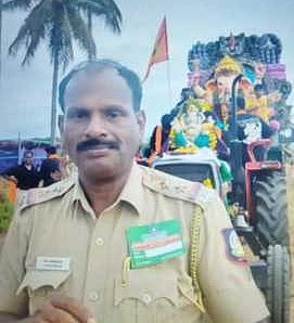 ஊத்தங்கரை அருகே அடையாளம் தெரியாத வாகனம் மோதியதில் எஸ்.எஸ்.ஐ. உயிரிழப்பு