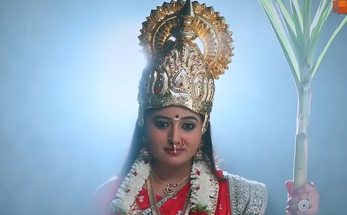 புது வசந்தம் தொடரில் அம்மனாக நடிக்கும் அக்‌ஷயா!