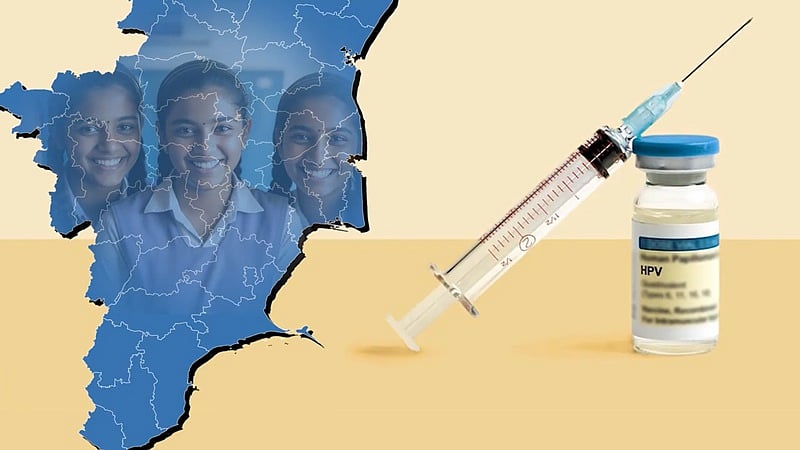 சிறுமிகளுக்கு இலவச கருப்பை வாய் புற்றுநோய் தடுப்பூசி செலுத்தும் திட்டம் தொடக்கம்!