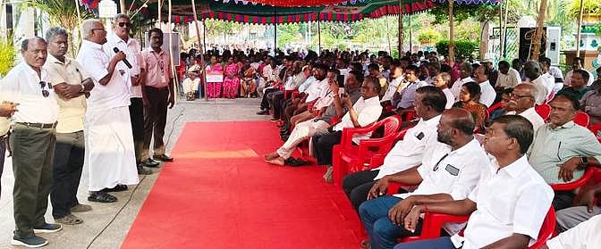 அண்ணாமலைப் பல்கலை. ஆசிரியா்கள், ஓய்வூதியா்களின்
கோரிக்கைகளை அரசு நிறைவேற்ற வேண்டும்:
கே.பாலகிருஷ்ணன் வலியுறுத்தல்