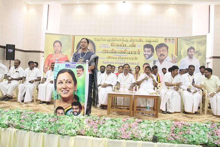 கூட்டணி பேச்சுவாா்த்தையை இன்னும் தொடங்கவில்லை: பிரேமலதா விஜயகாந்த்