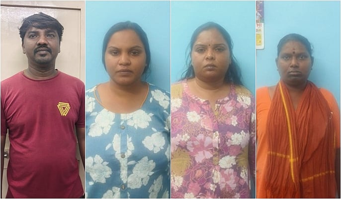 தொழிலாளி கொலை வழக்கில் மேலும் 4 போ் கைது