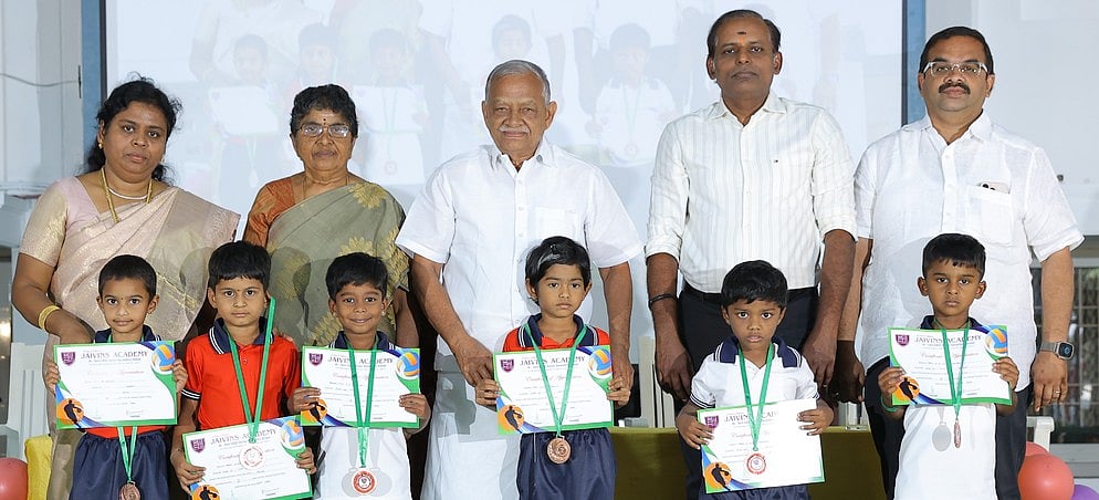 ஜெய்வின்ஸ் அகாதெமி பள்ளியில் விளையாட்டு விழா