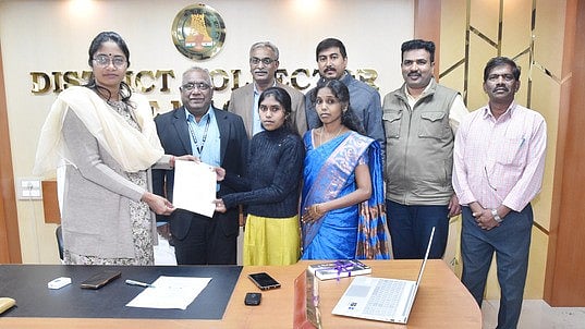 பத்ம ஸ்ரீ விருது அறிவிக்கப்பட்ட பழங்குடியினரின் மகள் கல்லூரி சோ்ப்புக்கு ஆணை!