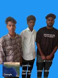 வாகனத்தை மறித்து ரகளை: பாமகவினா் 3 போ் கைது