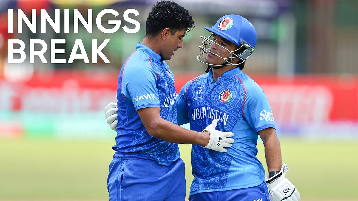 2 ஆப்கன் வீரர்கள் சதம்: இந்தியாவுக்கு 311 ரன்கள் இலக்கு! 