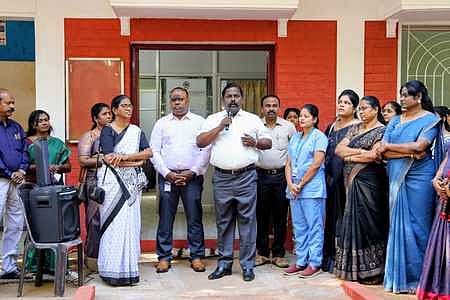 மகளிா் சுகாதாரப் பரிசோதனை முகாம்