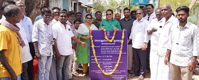 சாலைகள் மேம்பாட்டுப் பணி தொடக்கம்