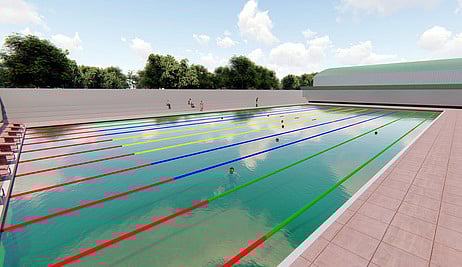 வ.உ.சி.பூங்கா வளாகத்தில் ரூ.1.94 கோடி மதிப்பில் நீச்சல் குளம் அமைக்க முதல்கட்ட பணி தொடக்கம் 