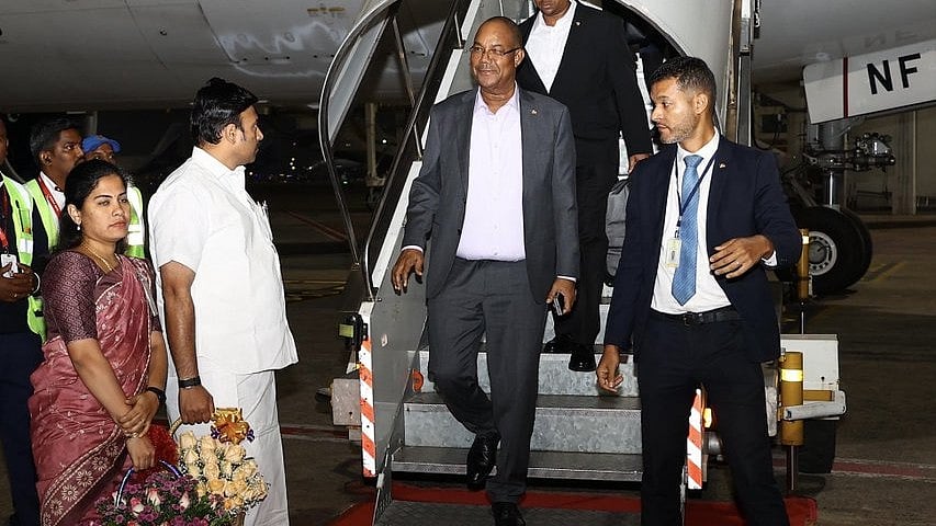 சென்னையில் செஷல்ஸ் அதிபர்! முதல் இந்திய பயணம்!