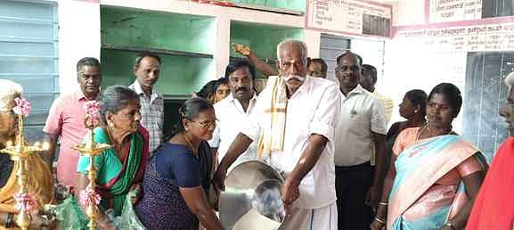 புனல்குளம் ஊராட்சியில்
பகுதிநேர ரேஷன் கடை திறப்பு