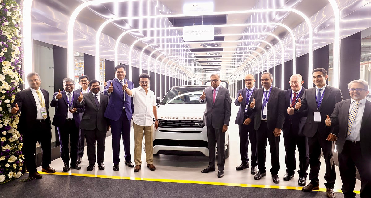 டாடா மோட்டார்ஸ் ஆலையை திறந்து வைத்த முதல்வர் ஸ்டாலின் - புகைப்படங்கள்