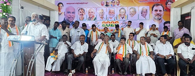 ‘காங்கிரஸ் ஆட்சியால் மட்டுமே
புதுவையில் வளா்ச்சியை கொண்டுவரமுடியும்’