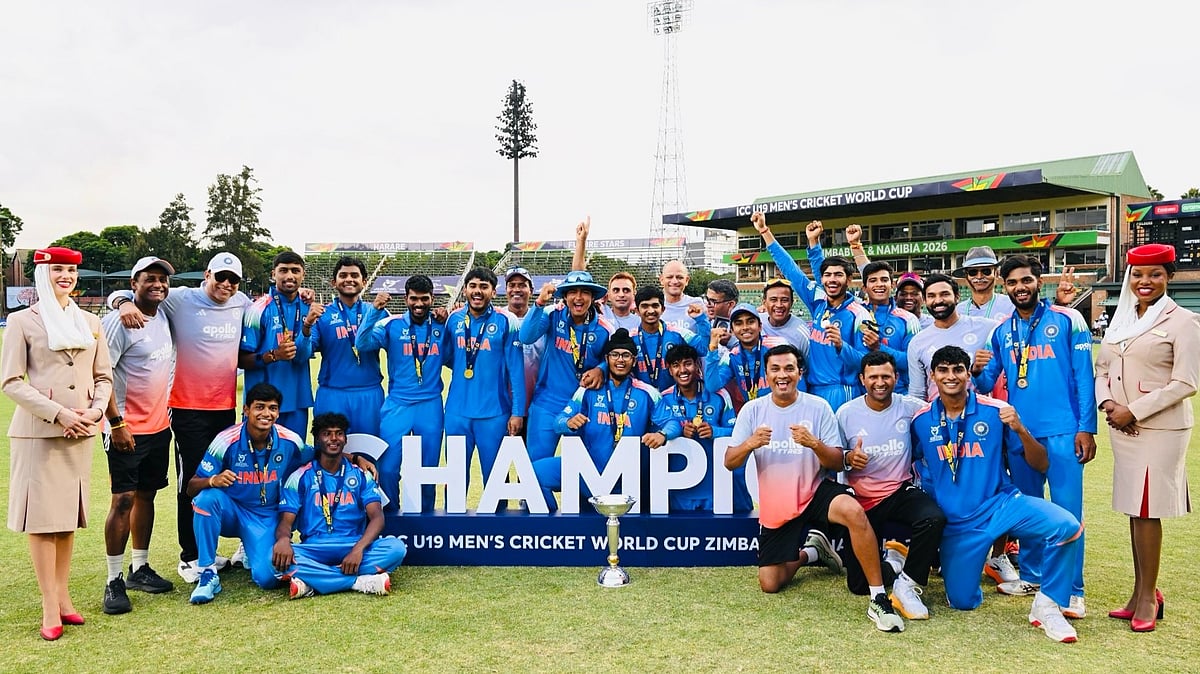 இந்திய அணியின் வெற்றி பவனி...!